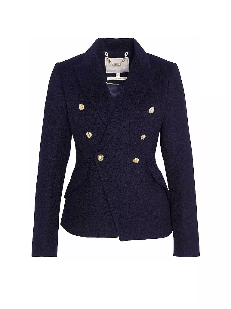 BARBOUR | Wollblazer DARLY MILITARY  | Azul oscuro