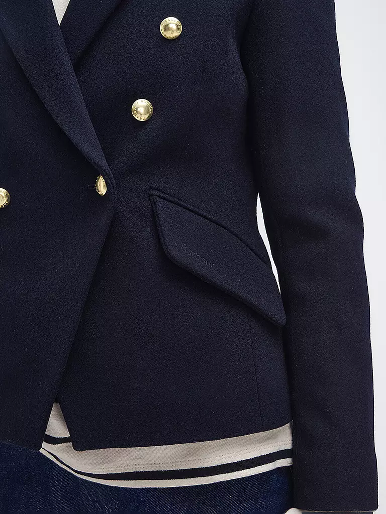 BARBOUR | Wollblazer DARLY MILITARY  | Azul oscuro