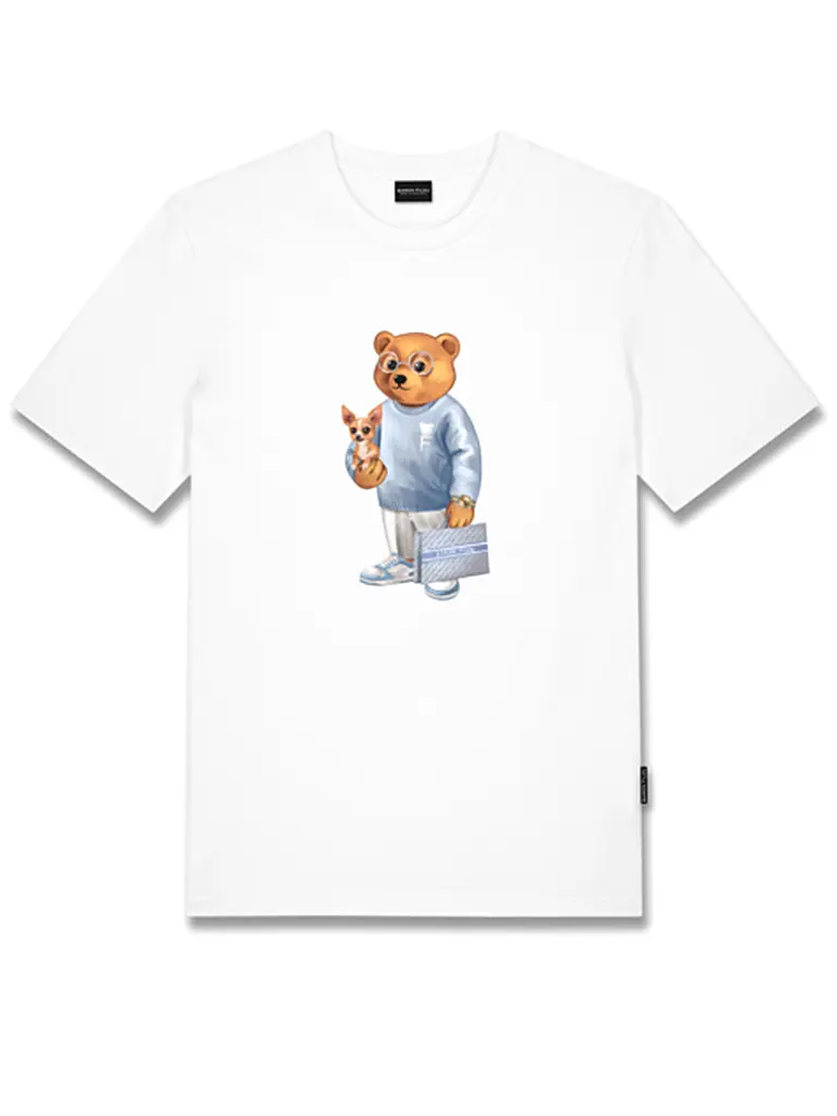 BARON FILOU | Camiseta THE CHIHUAHUA BUDDY | Blanco