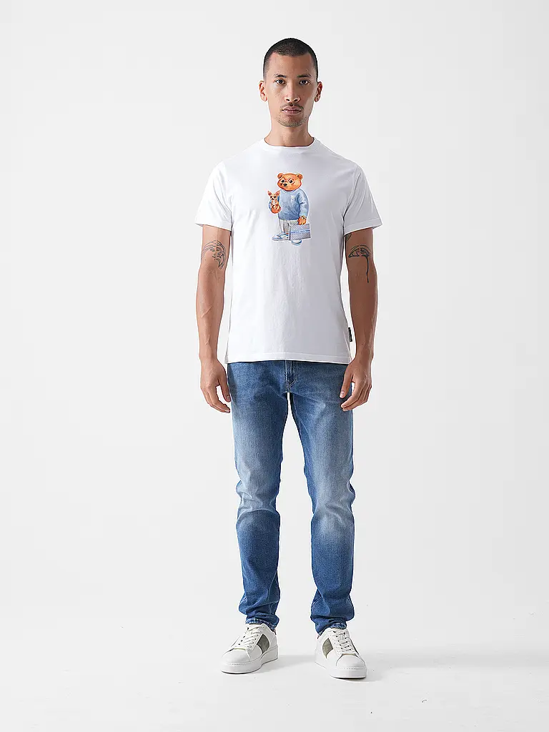 BARON FILOU | Camiseta THE CHIHUAHUA BUDDY | Blanco