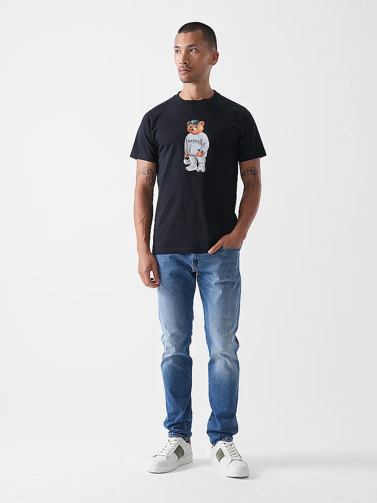 BARON FILOU | Camiseta THE COLLEGE STUDENT | Negro