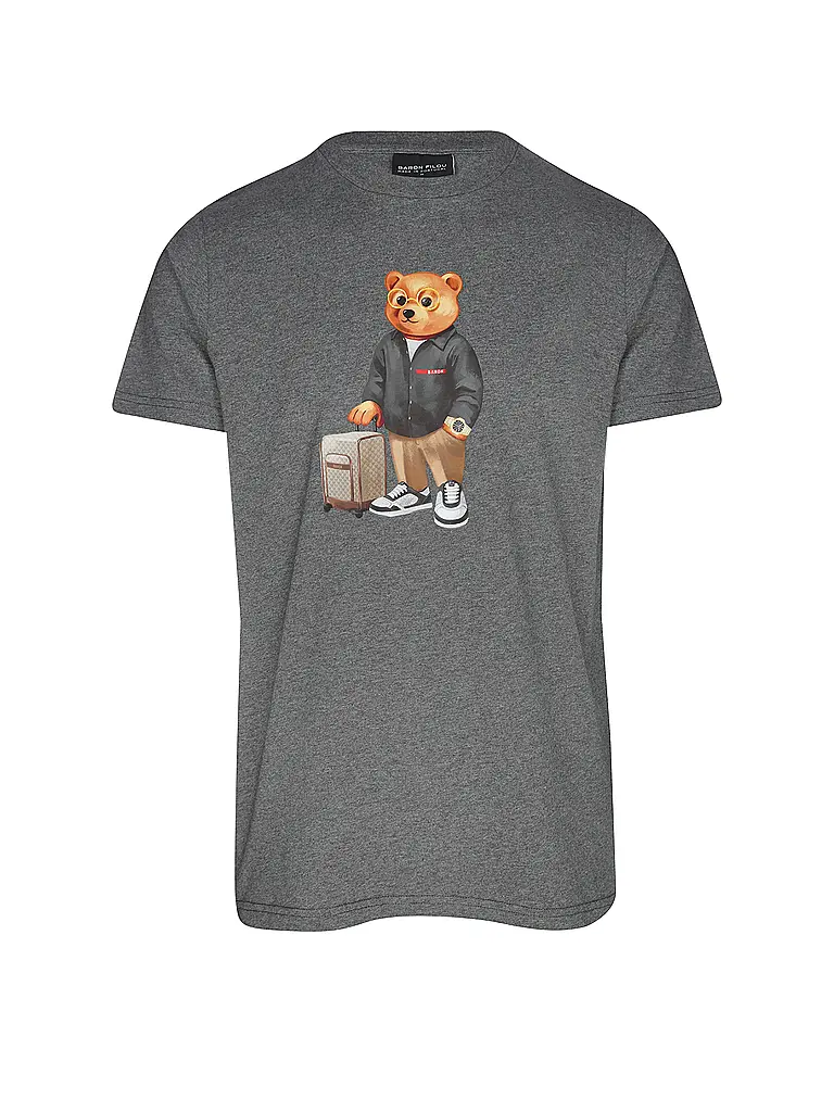 BARON FILOU | Camiseta THE JETSET TRAVELER | Gris