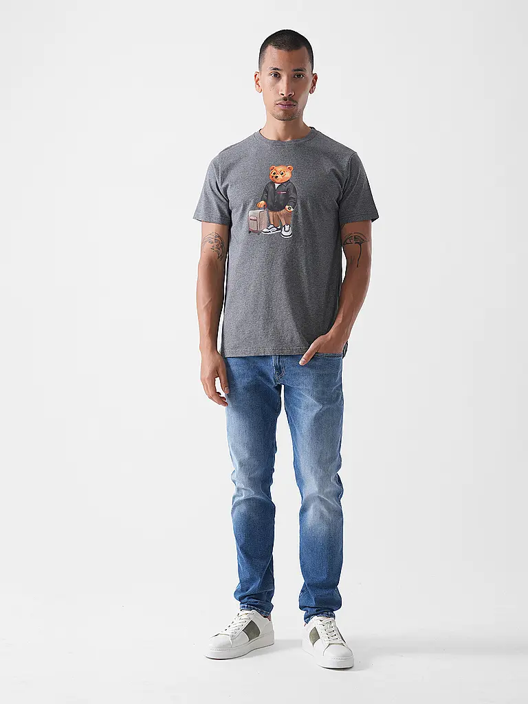 BARON FILOU | Camiseta THE JETSET TRAVELER | Gris