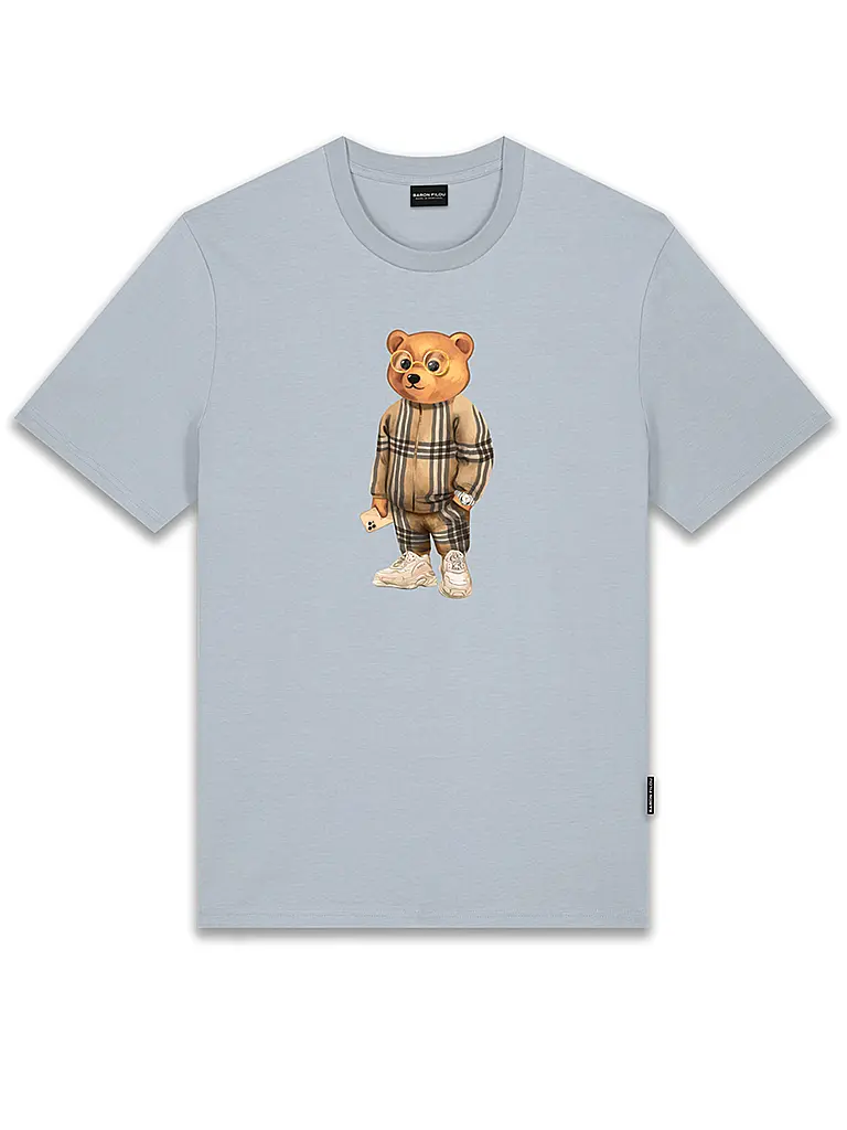 BARON FILOU | Camiseta THE TRACKSUIT ICON | Azul claro