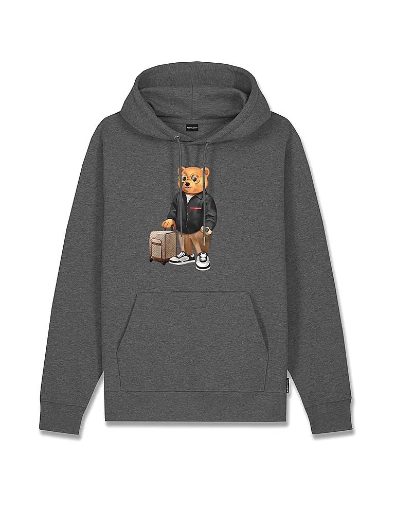 BARON FILOU | Sudadera con capucha - Hoodie THE JETSET TRAVELER | Gris