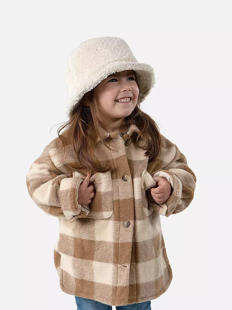 BARTS | Sombrero de pescador infantil - Bucket Hat TEDDY | Crema