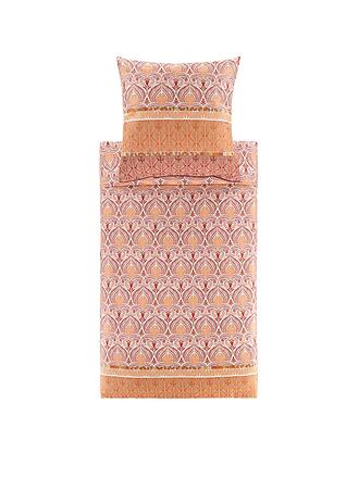 BASSETTI | Ropa de cama de satén NAIROBI 70x90cm/140x200cm Corale