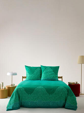 BASSETTI | Ropa de cama de satén DOLCEACQUA 70x90cm/140x200cm Verde