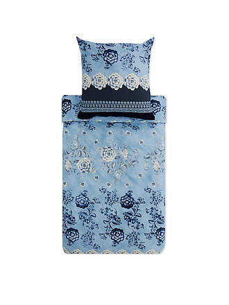 BASSETTI | Ropa de cama de satén PARAGGI 70x90cm/140x200cm Menta