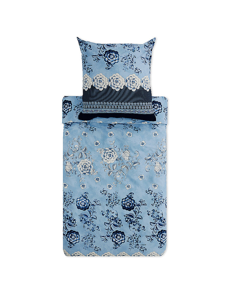 Ropa de cama de satén PARAGGI 70x90cm/140x200cm Menta azul claro