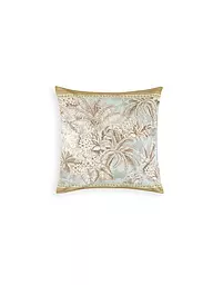 BASSETTI | Funda de almohada BOBOLI 60x60cm Verde | Gris claro