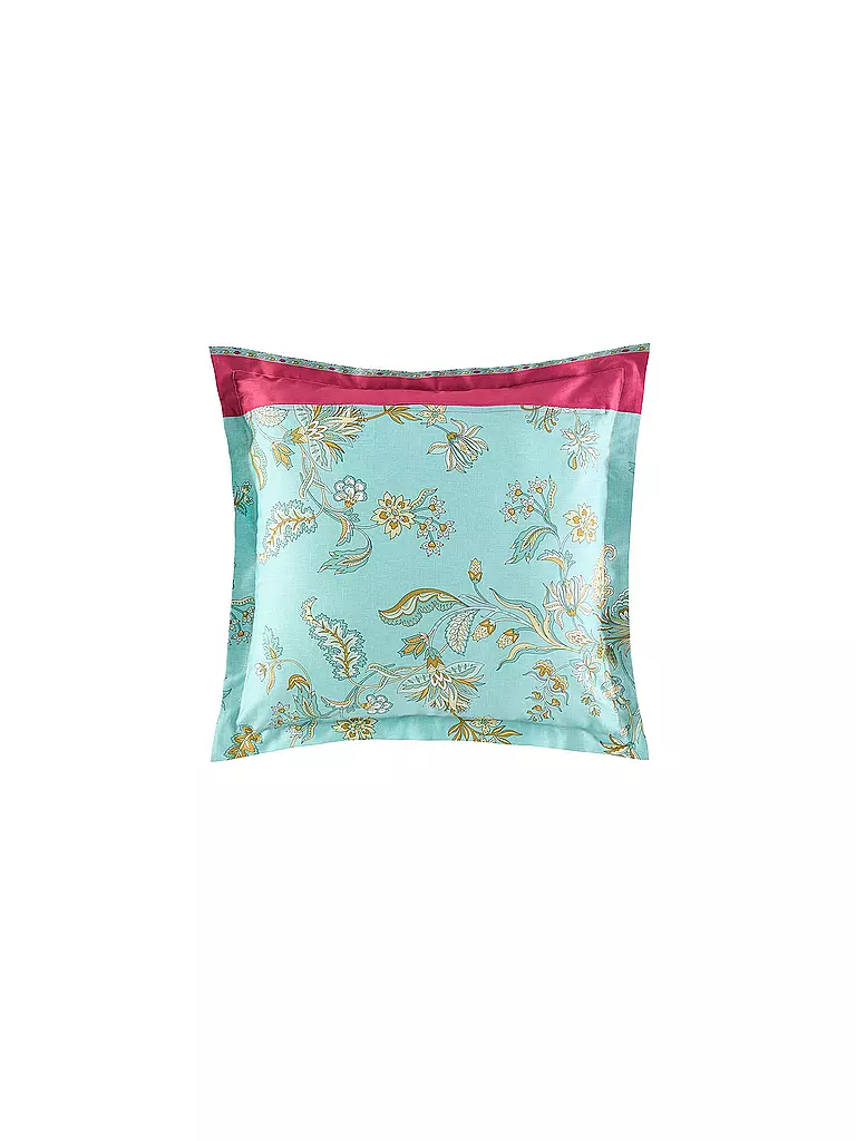 BASSETTI | Funda de almohada INDIAN ROSES 50x50cm Menta | Menta