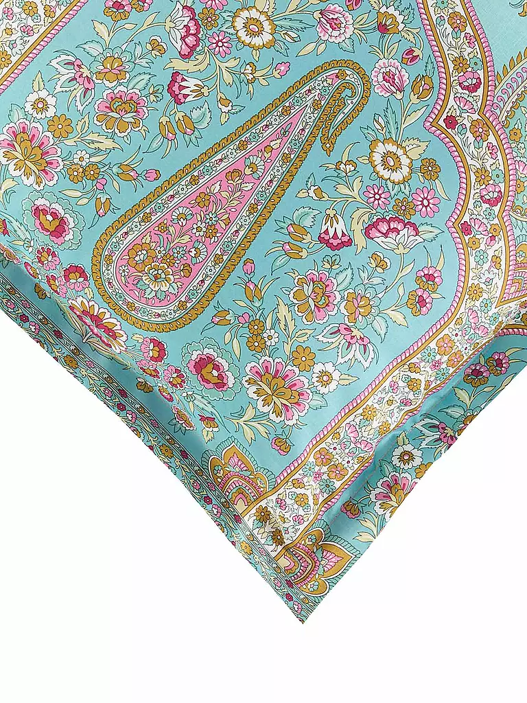 BASSETTI | Funda de almohada INDIAN ROSES 50x50cm Menta | 