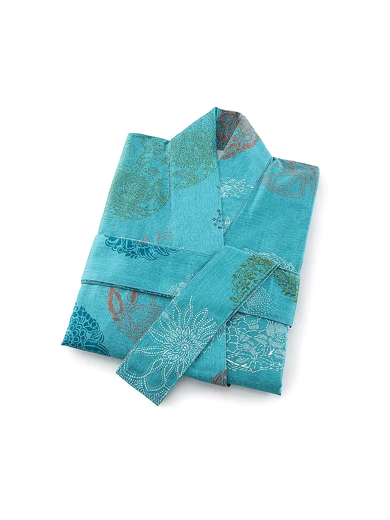 BASSETTI | Kimono de mujer FLORENCE | Turquesa