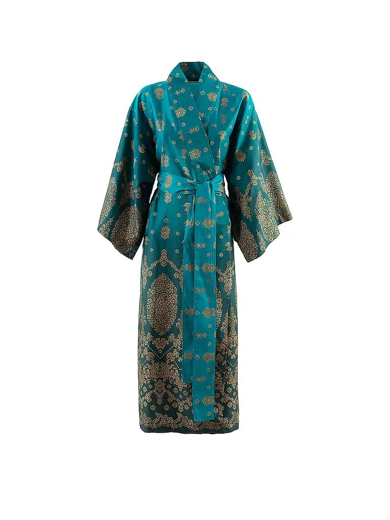 BASSETTI | Kimono de mujer GOLD DECOR | Petróleo