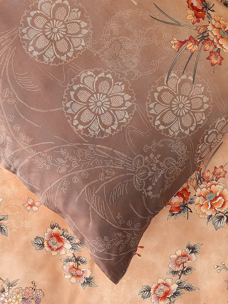 BASSETTI | Ropa de cama de satén 70x90cm / 140x200cm ESPERIDI Beige | 