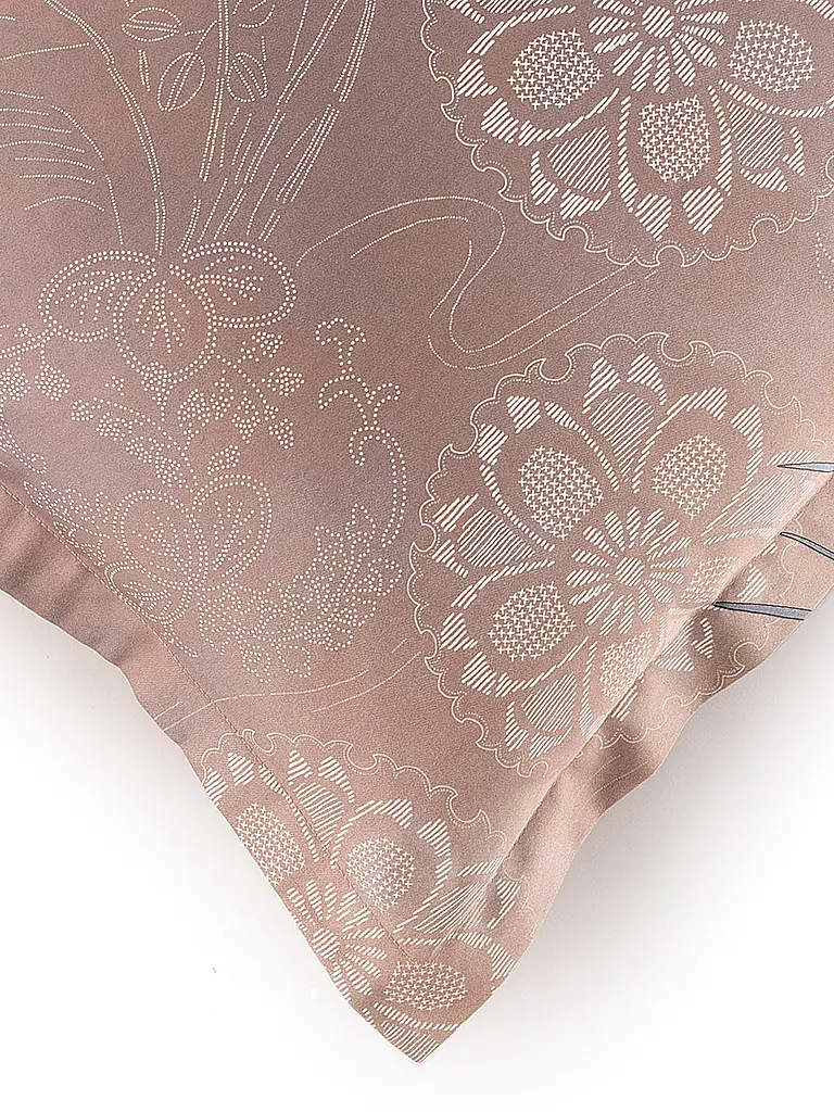 BASSETTI | Ropa de cama de satén 70x90cm / 140x200cm ESPERIDI Beige | 