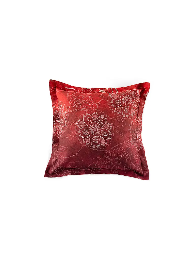 BASSETTI | Ropa de cama de satén 70x90cm / 140x200cm ESPERIDI Rojo | 