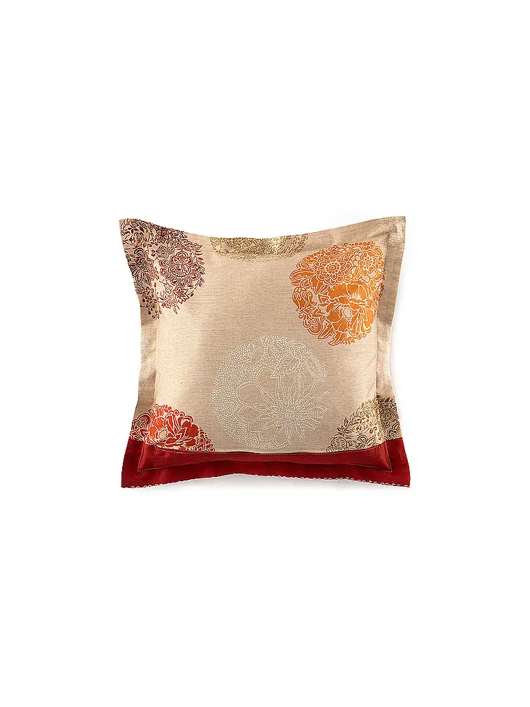 BASSETTI | Ropa de cama de satén 70x90cm / 140x200cm FLORENCE Rojo | 