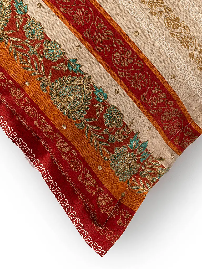 BASSETTI | Ropa de cama de satén 70x90cm / 140x200cm FLORENCE Rojo | 