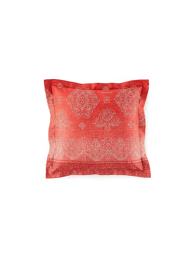 BASSETTI | Ropa de cama de satén 70x90cm / 140x200cm KERALA Burdeos | 