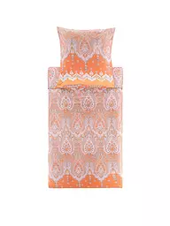 BASSETTI | Ropa de cama de satén ISOLABELLA 70x90cm/140x200cm Naranja | Naranja