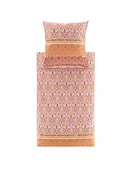 BASSETTI | Ropa de cama de satén NAIROBI 70x90cm/140x200cm Corale | Coral