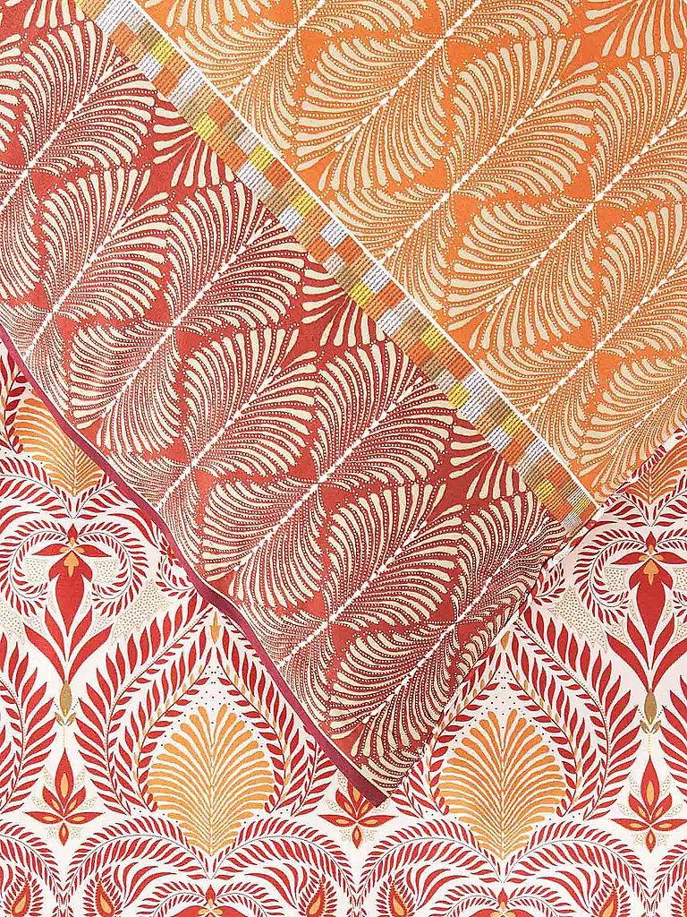 BASSETTI | Ropa de cama de satén NAIROBI 70x90cm/140x220cm Corale | 