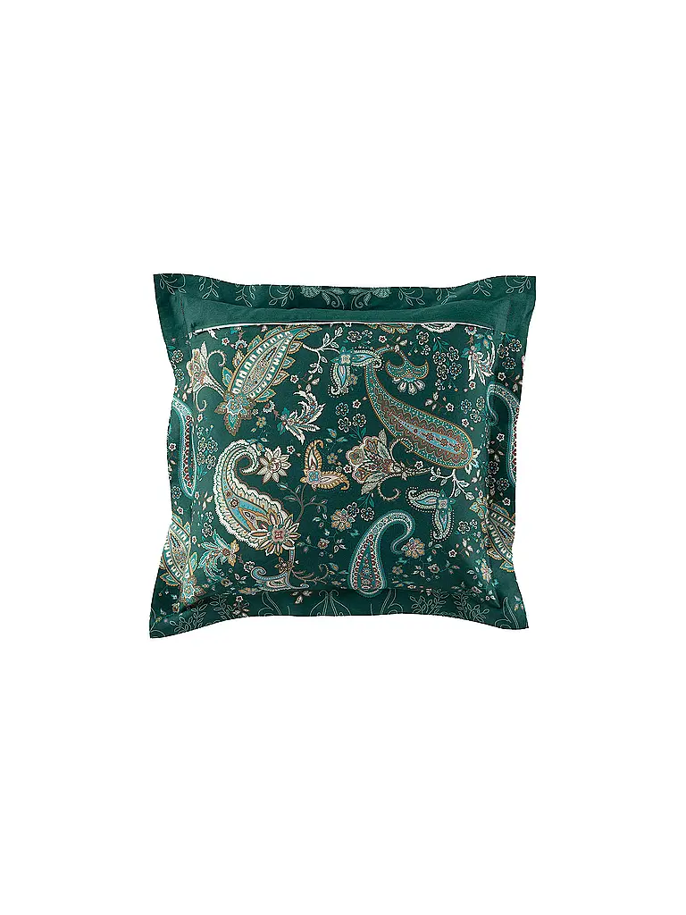 BASSETTI | Satin Bettwäsche 70x90cm / 140x220cm MONNALISA  Verde | 