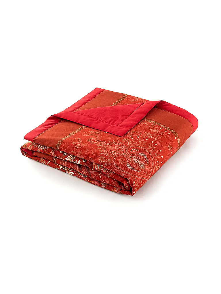 BASSETTI | Tagesdecke - Plaid 135x190cm MONNALISA Rojo | 