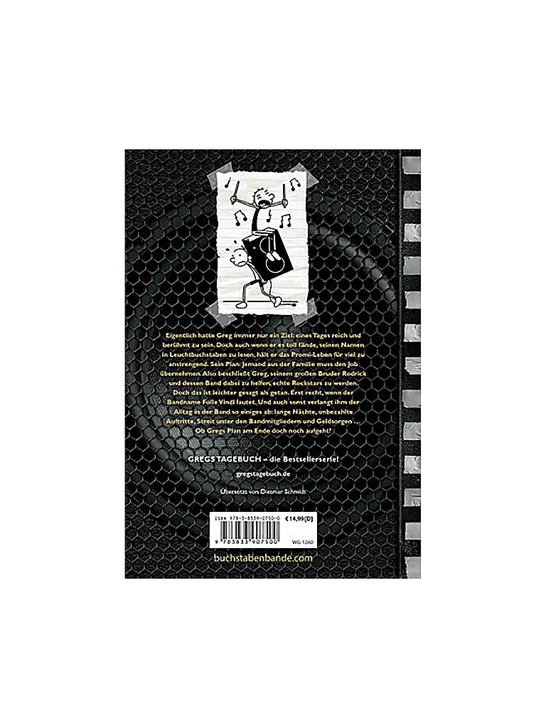 BAUMHAUS VERLAG | El diario de Greg 17 - ¡A tope! | Sin color