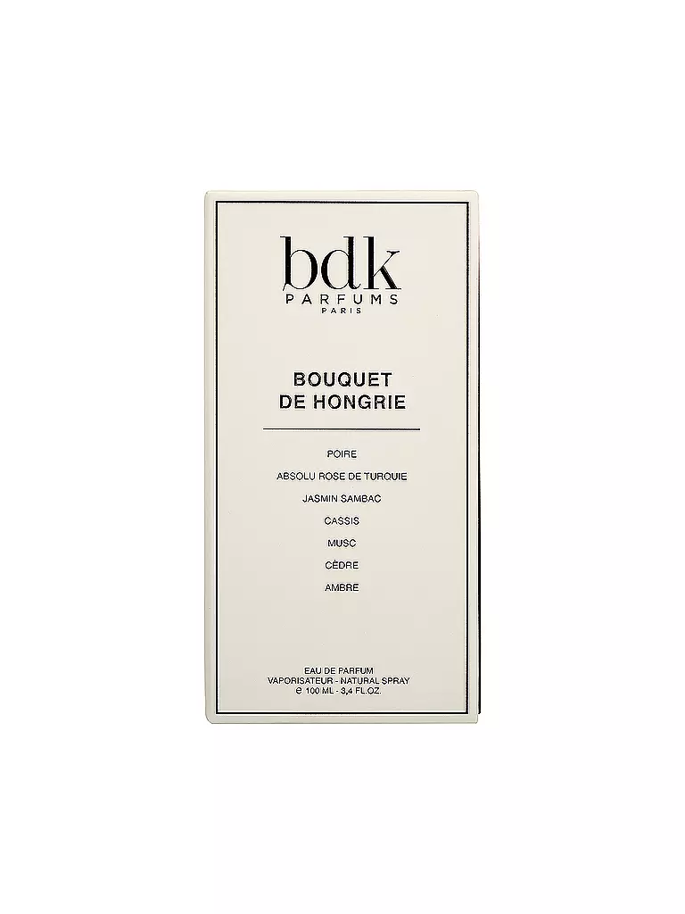 BDK | Bouquet de Hongrie Eau de Parfum Vaporizador Natural 100ml | 