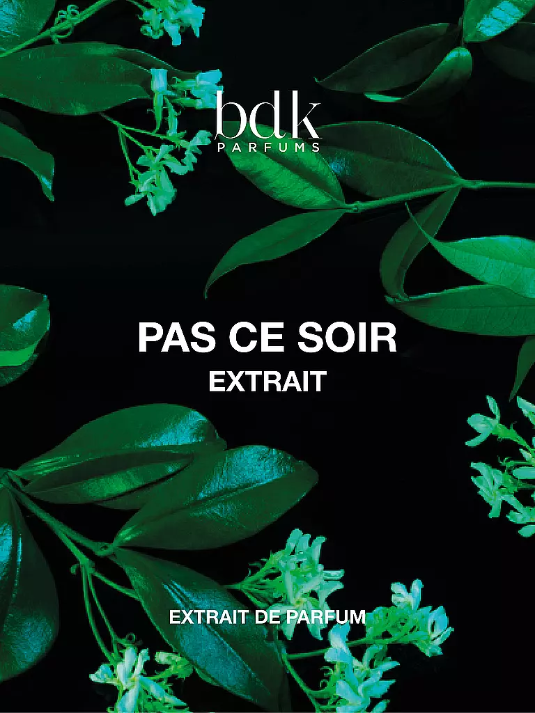 BDK | Pas Ce Soir Extrait 100ml | Sin color