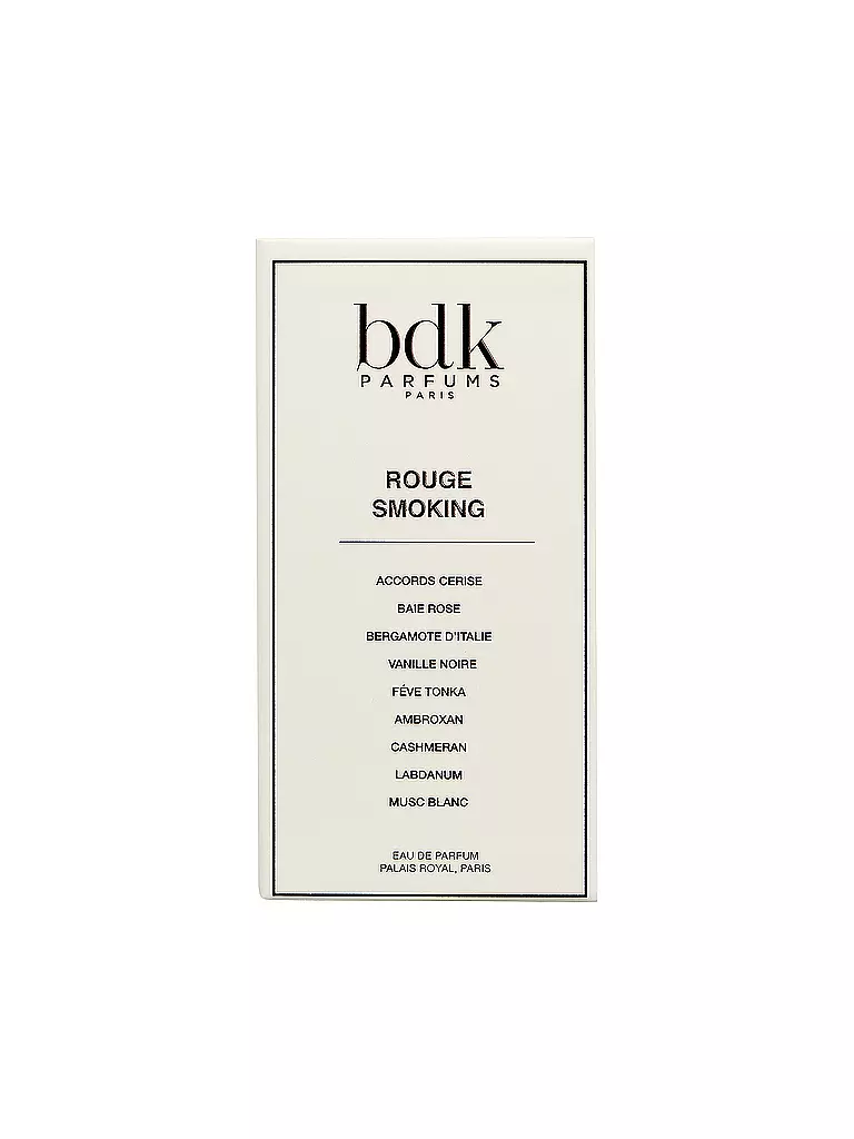 BDK | Rouge Smoking Eau de Parfum Vaporizador Natural 100ml | Sin color