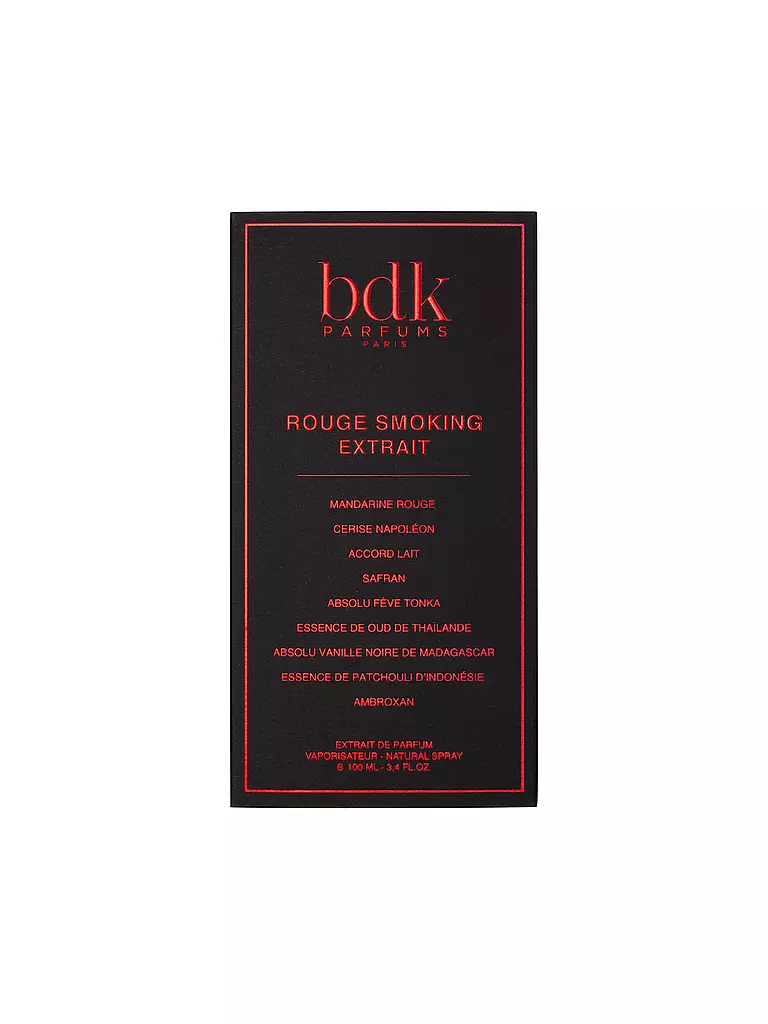 BDK | Rouge Smoking Extrait de Parfum 100ml | Sin color