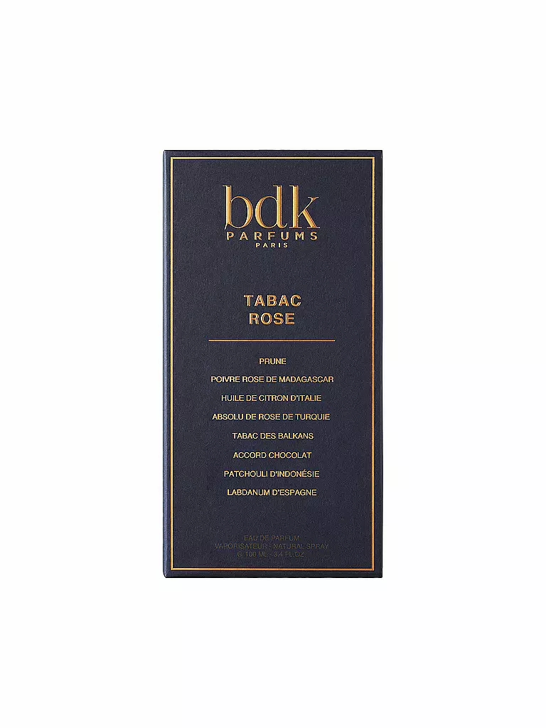 BDK | Tabac Rose Eau de Parfum 100ml | Sin color