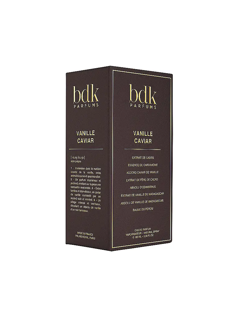 BDK | Vanille Caviar Eau de Parfum 100ml | Sin color