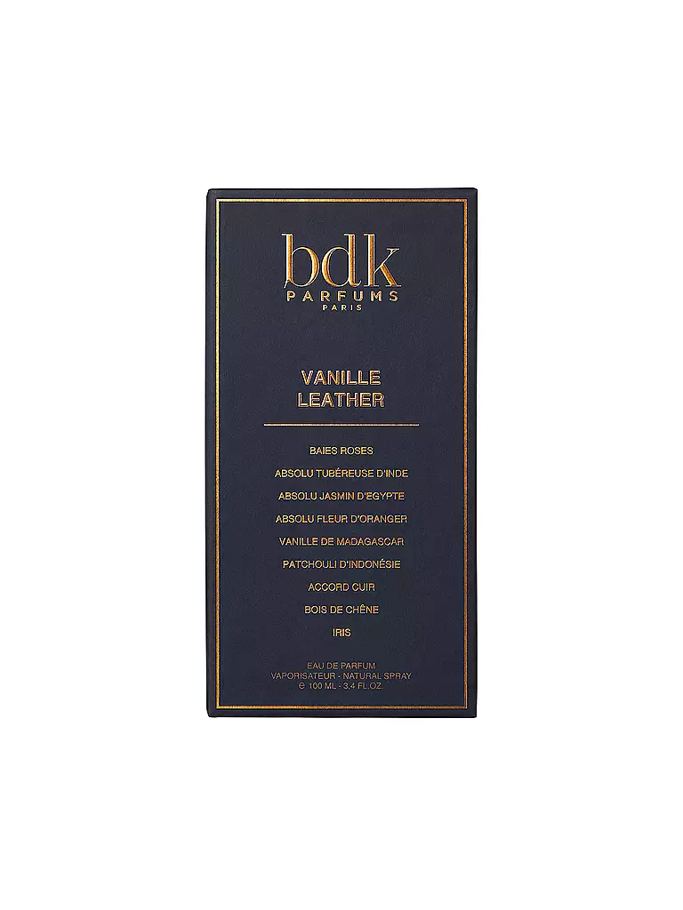 BDK | Vanille Leather Eau de Parfum 100ml | Sin color