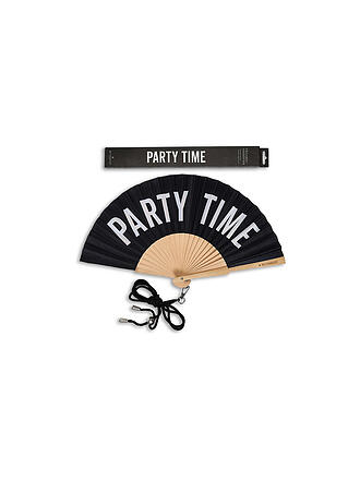 BE FAMOUS | Abanico de mano con cadena para móvil Party Time