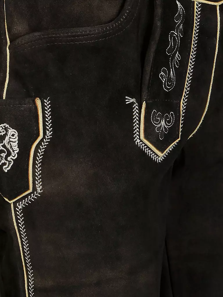 BECKERT | Lederhose "Graz" | Marrón