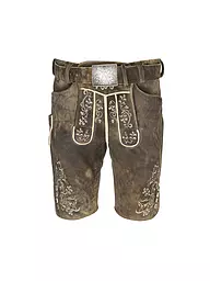 BECKERT | Pantalones cortos de cuero de ciervo HOCHKÖNIG | Marrón