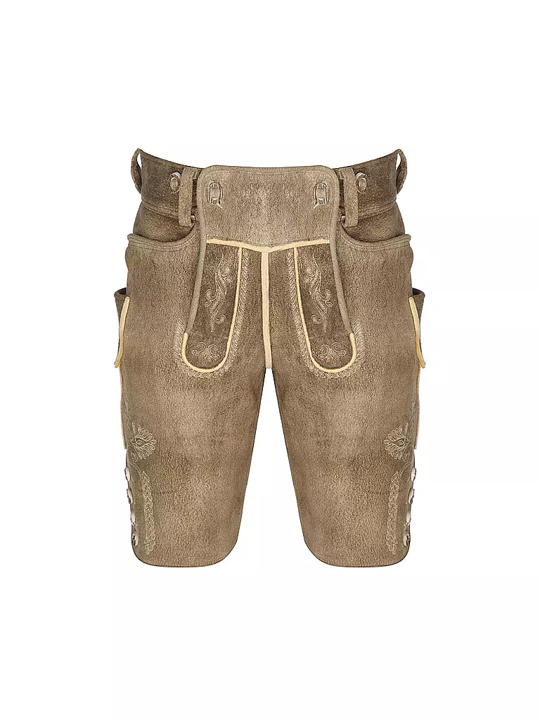 BECKERT | Pantalones de cuero APPENZELL | Marrón