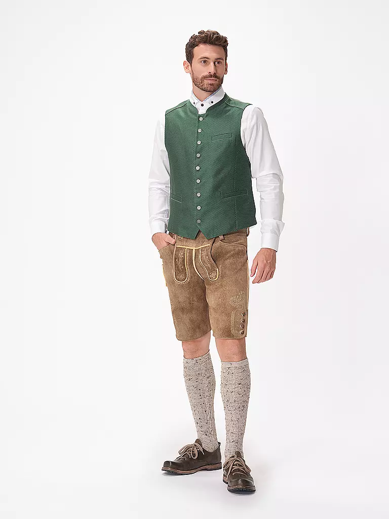 BECKERT | Pantalones de cuero APPENZELL | Marrón