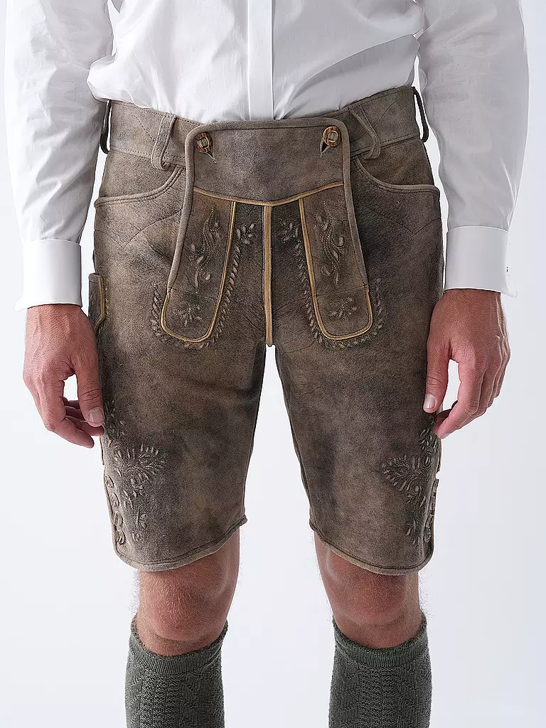 BECKERT | Pantalones de cuero FLACHAU | Marrón
