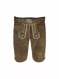 BECKERT | Pantalones de cuero LEO | Marrón claro