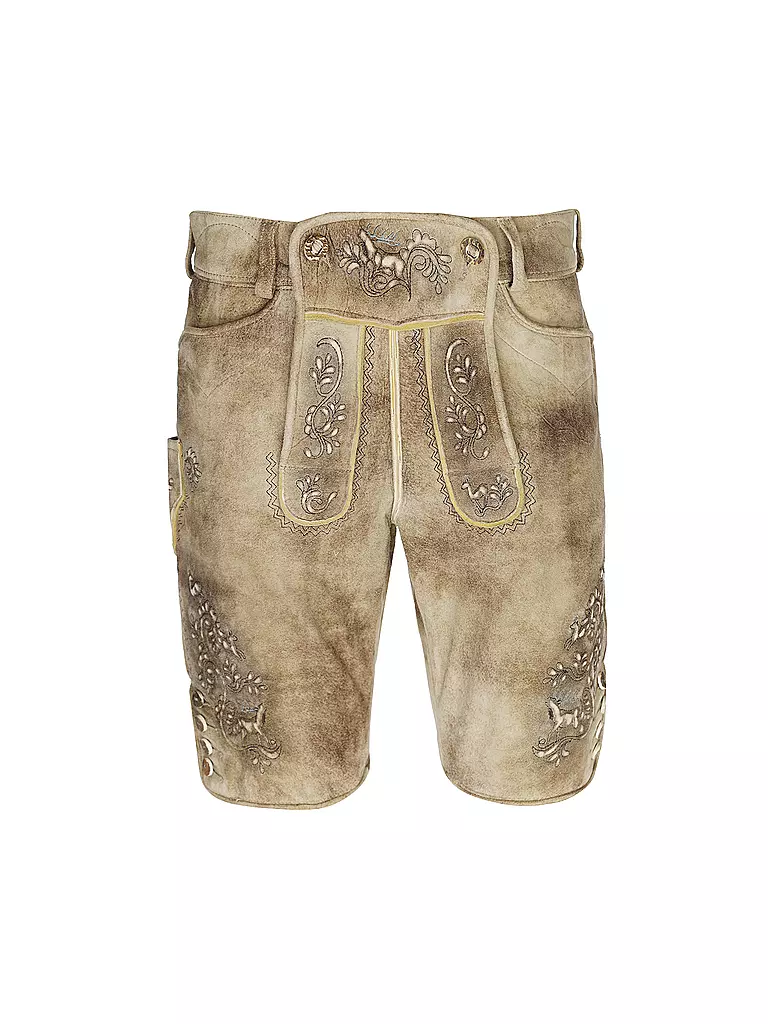 BECKERT | Pantalones de cuero tradicionales LICHTENSTEIN | Marrón