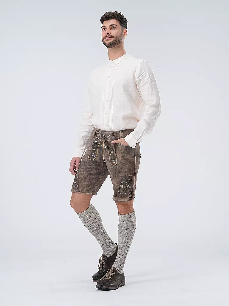 BECKERT | Pantalones de cuero WILDBOCK SÄMINA | Marrón