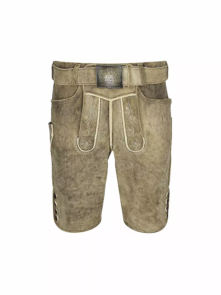BECKERT | Pantalones de cuero | Marrón claro
