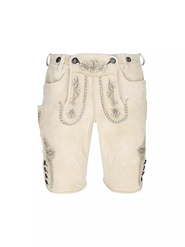 BECKERT | Pantalones de cuero | Crema
