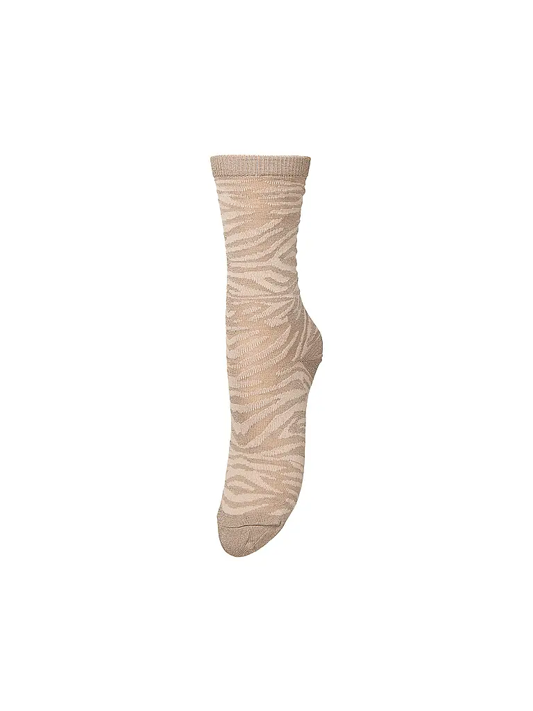 BECKSÖNDERGAARD | Calcetines TIGAREA Brown Sugar | Marrón